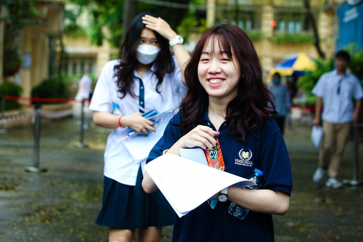 Thí sinh tại Kỳ thi tốt nghiệp THPT 2022.