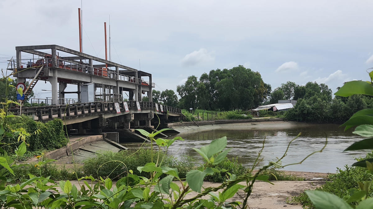 Cống Hộ Phòng ở TX Giá Rai.
