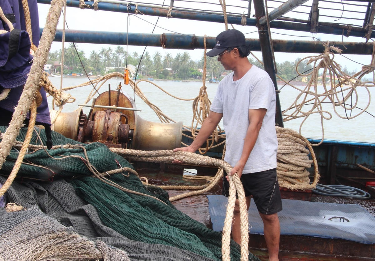 Ngư dân Phạm Thanh Trung chia sẻ về tàu 67.