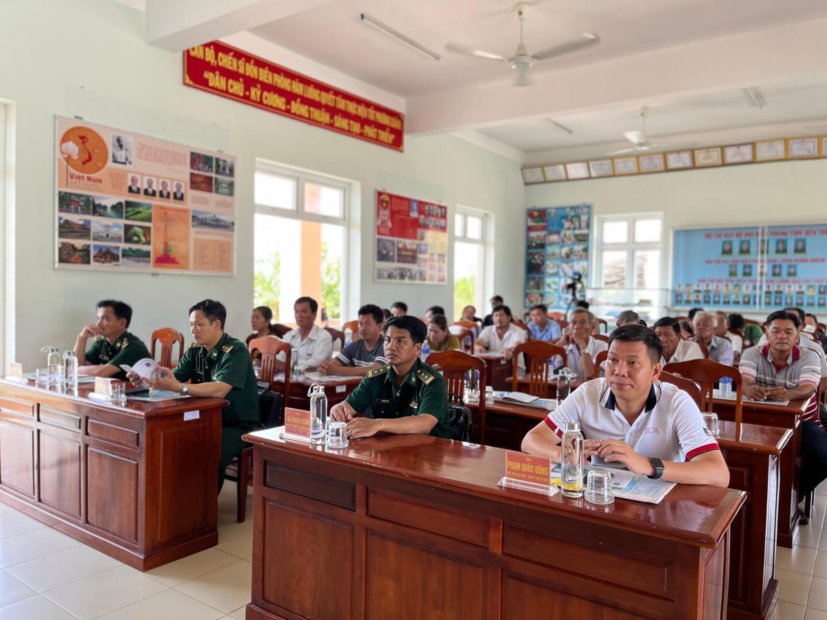 Các chủ doanh nghiệp, thuyền trưởng, máy trưởng của các tàu có công suất lớn, thường xuyên hoạt động trên biển đã tham gia các khóa học tuyên truyền.