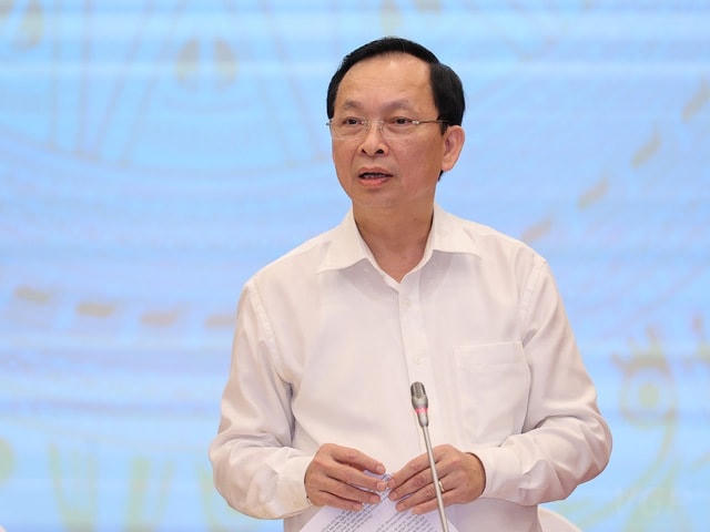 Phó Thống đốc Thường trực NHNN Đào Minh Tú. Ảnh: VGP.