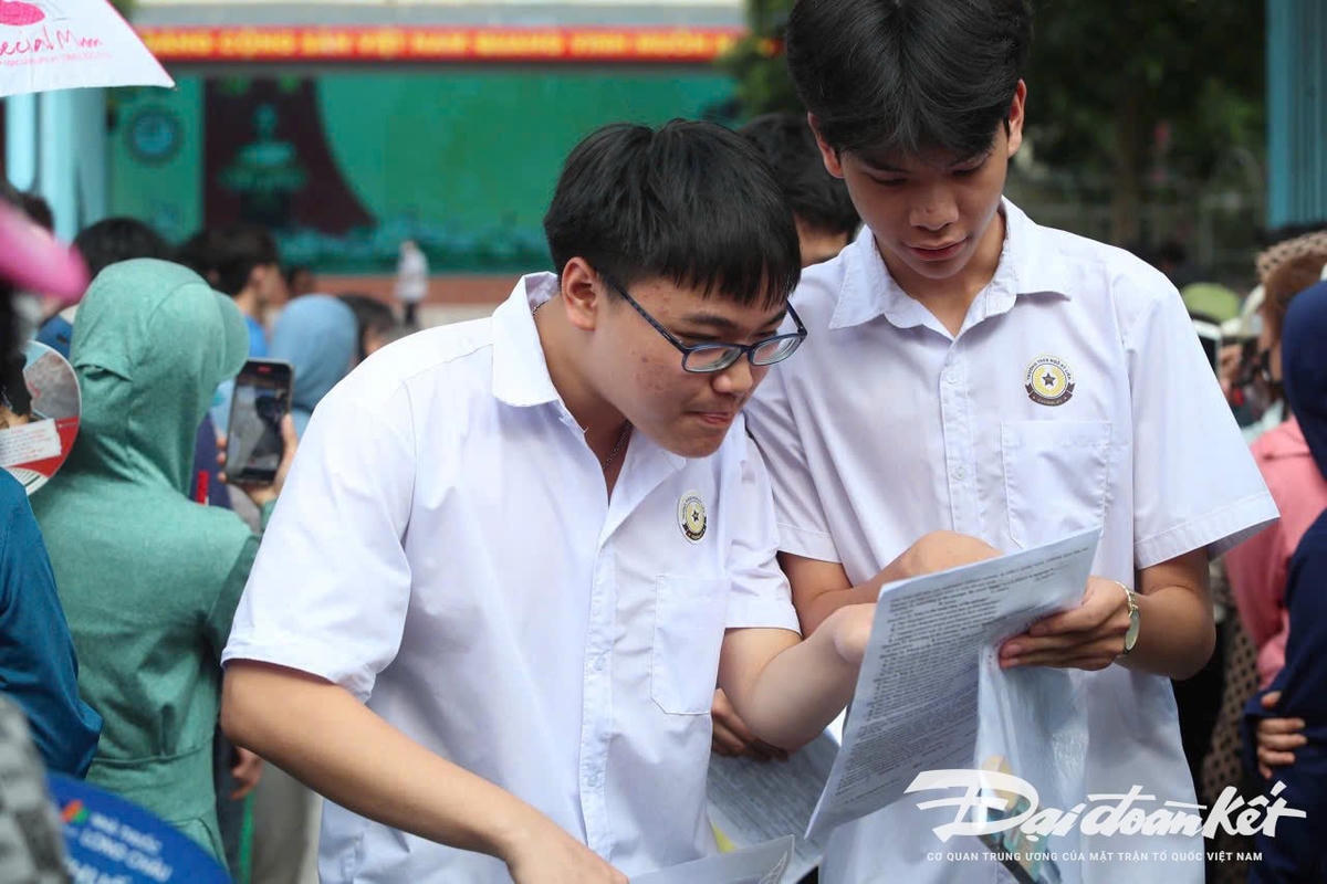 Thí sinh tại Kỳ thi tốt nghiệp THPT năm 2025. Ảnh: Lê Khánh