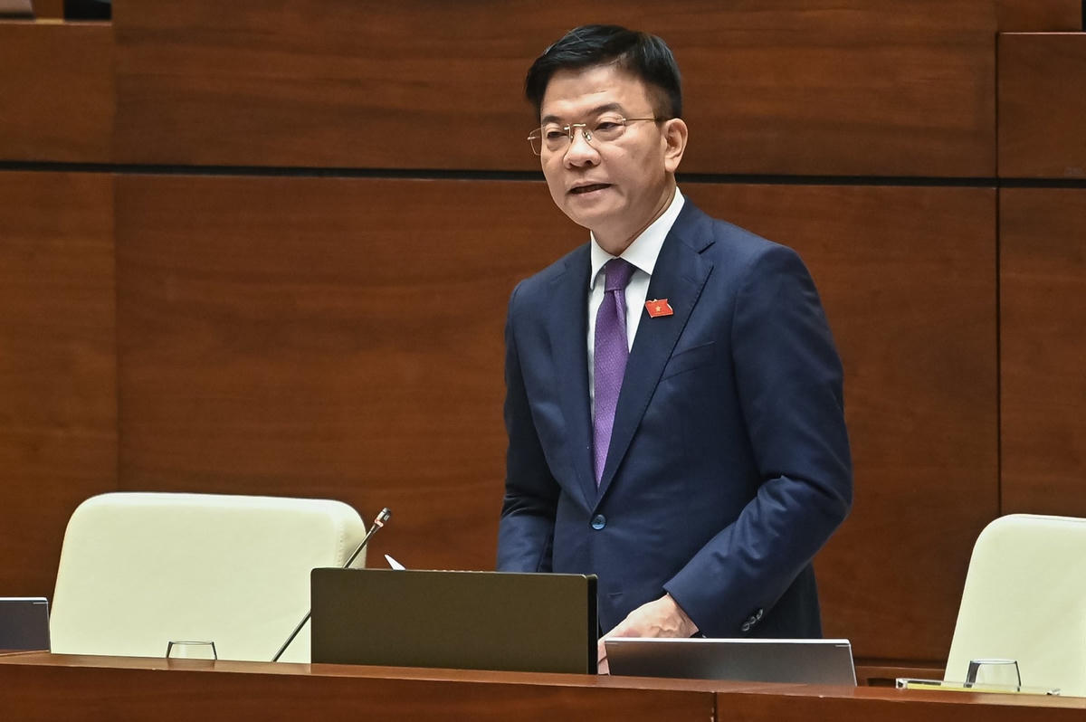 Bộ trưởng Bộ Tư pháp Lê Thành Long.
