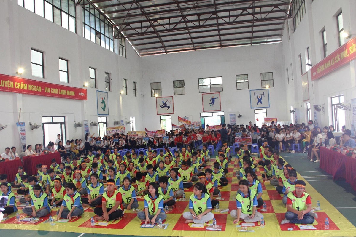 Toàn cảnh cuộc thi.