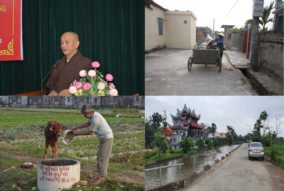 Thượng tọa Thích Quảng Hà (Trưởng Ban trị sự Giáo hội Phật giáo tỉnh Nam Định) luôn tích cực cùng các tăng, ni trong tỉnh tuyên truyền, vận động tín đồ, Phật tử và nhân dân ở địa phương thực hiện việc bảo vệ môi trường; được tín đồ và nhân dân trong tỉnh hưởng ứng bằng những việc làm cụ thể. Các chùa chiền ở Nam Định luôn chú trọng việc bảo vệ môi trường, tạo cảnh quan xanh, sạch đẹp.