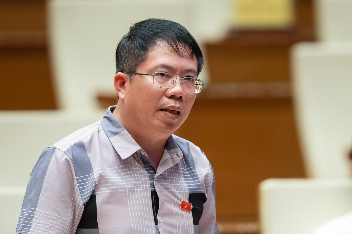 Ông Nguyễn Văn Hiển phát biểu (Ảnh: Quang Vinh). 
