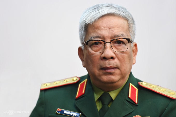 Thượng tướng Nguyễn Chí Vịnh. Ảnh: Giang Huy.