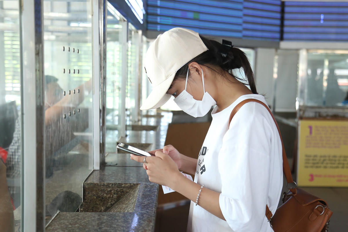Một vài hành khách nghỉ lễ sớm