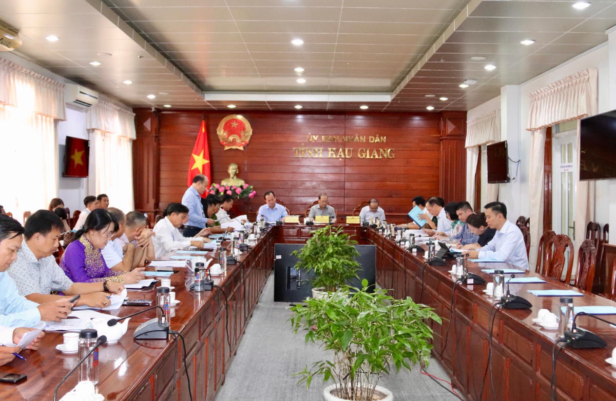 Quang cảnh buổi làm việc.
