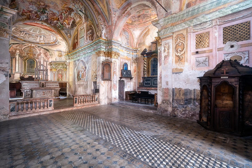 Ấn tượng BST ảnh chụp nhà hoang xứ Italy