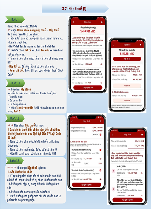 Etaxmobile - tiện ích thuế số cho mọi cá nhân
