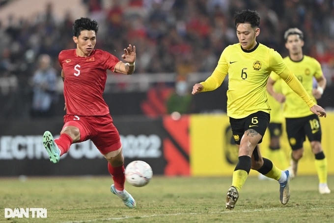 U22 Malaysia sẽ bị loại nếu thất bại trước U22 Việt Nam (Ảnh: Mạnh Quân/ Dân Trí).