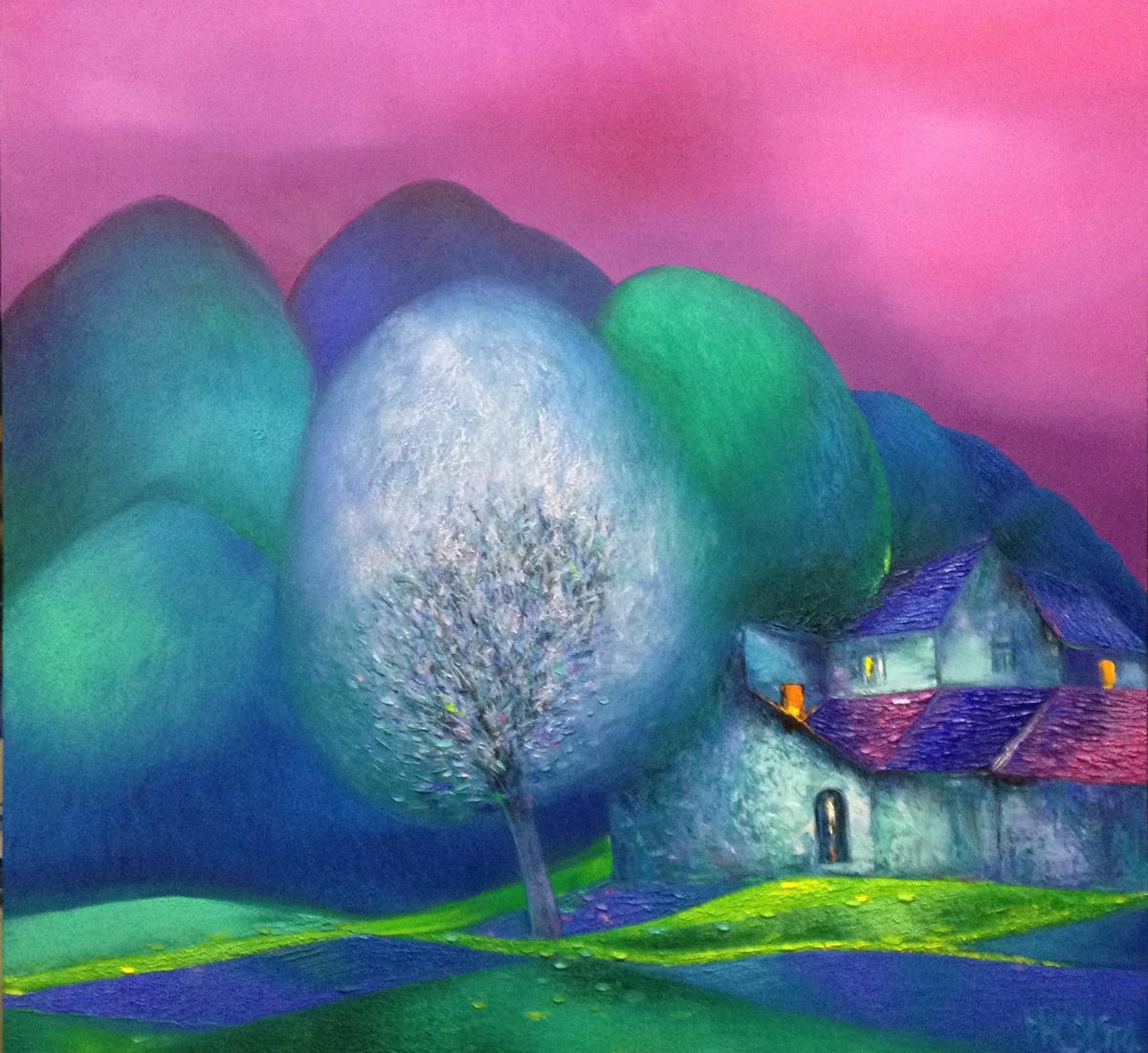 Tranh: Đào Hải Phong.  