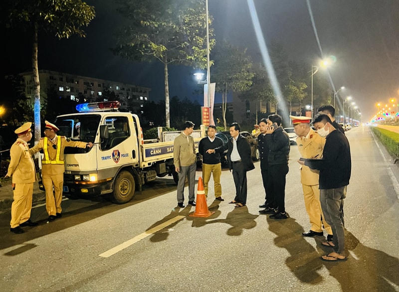 Hiện trường vụ việc. Ảnh: Cổng TTĐT Bộ Công an.
