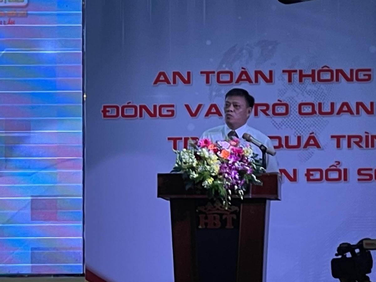 Phó Giám đốc Sở Thông tin và Truyền thông tỉnh Đắk Lắk Ra Lan Trương Thanh Hà phát biểu.
