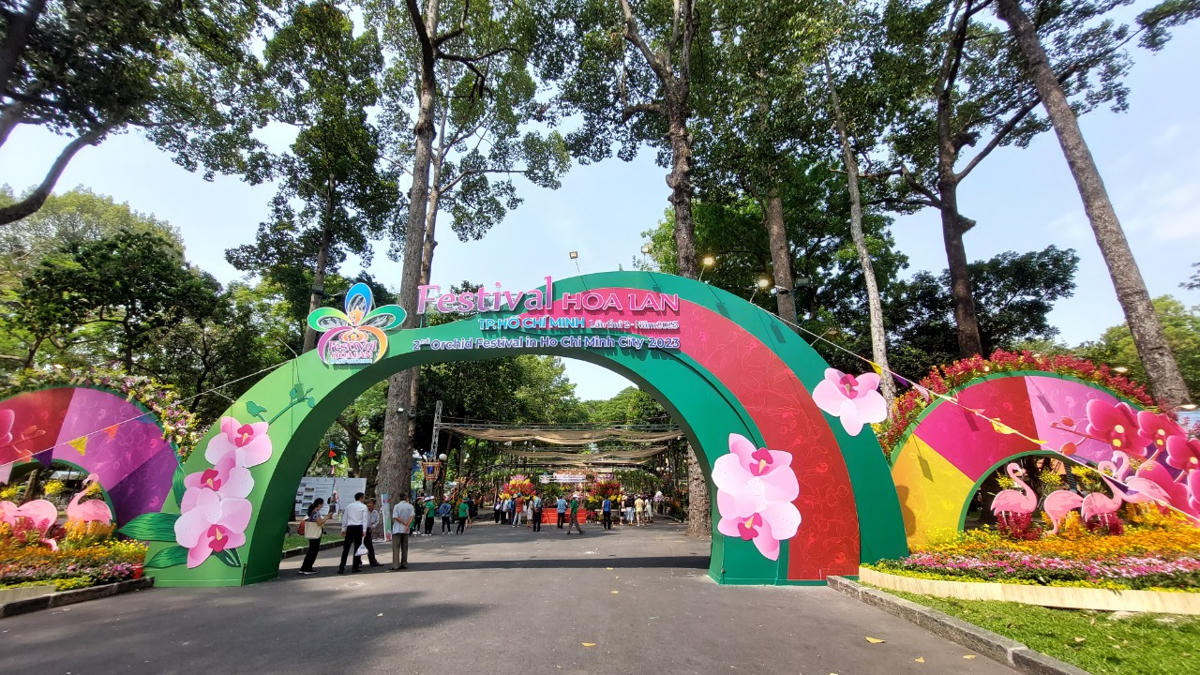 TP HCM khai mạc Festival Hoa lan lần II-2023 chủ đề 'Đậm đà hương sắc'