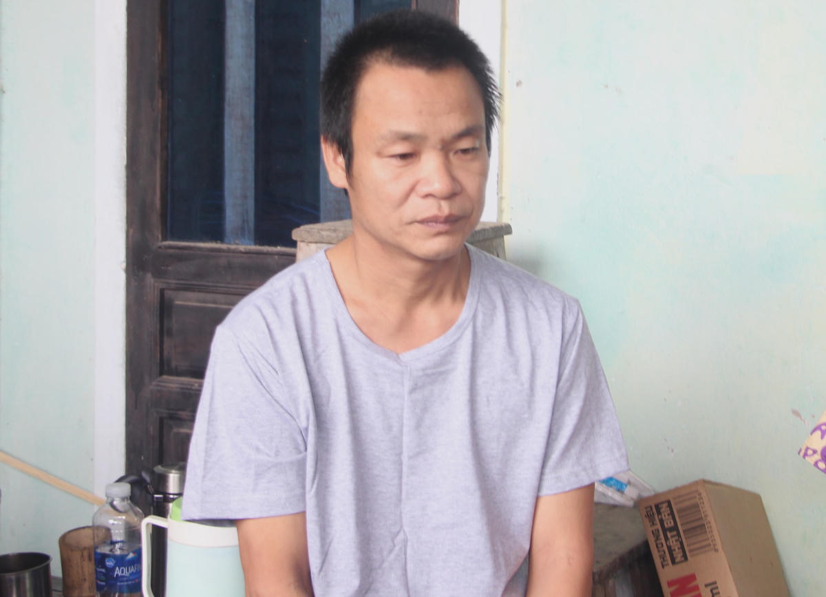 Ngư dân Trần Văn Mạnh nói về chuyến tàu bị bắt.