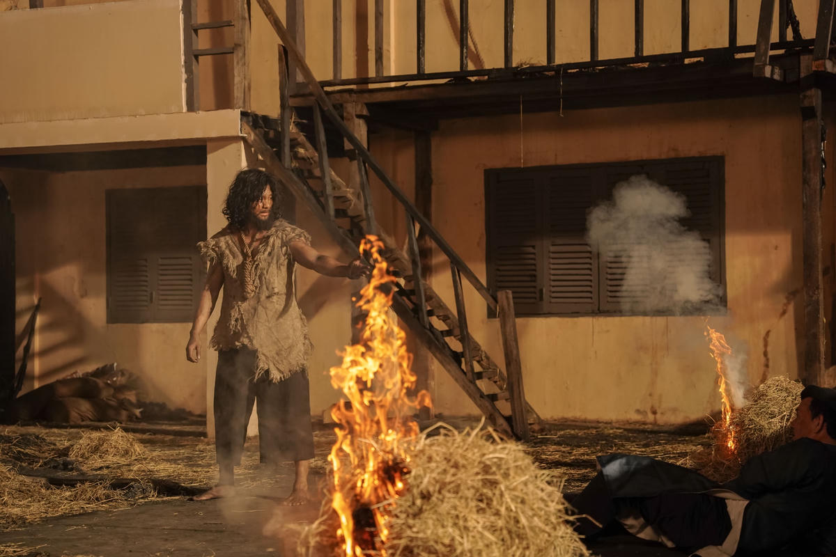 Một cảnh trong phim điện ảnh “Đất rừng phương Nam”.