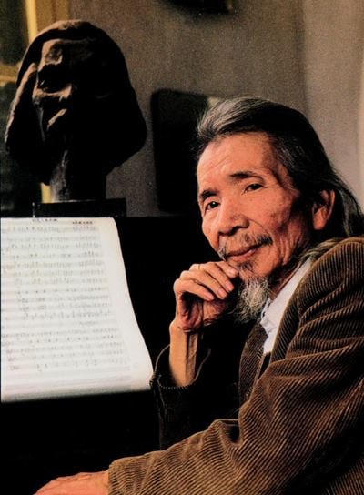 Nhạc sĩ Văn Cao. Ảnh: Raphael Gaillarde (Pháp).