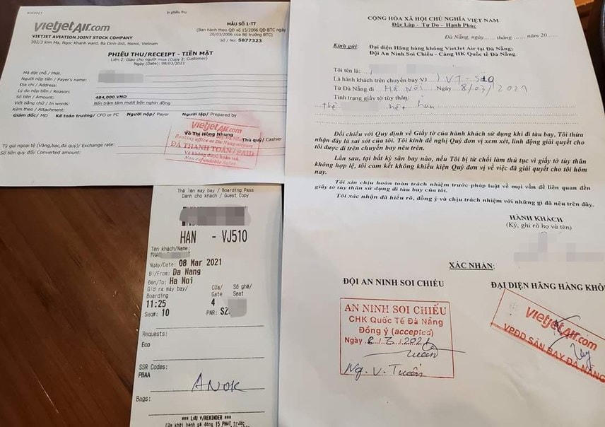 Nhân viên của Tổng công ty Cảng hàng không Việt Nam (ACV), các hãng hàng không Việt Nam đã cấp những "giấy thông hành" không đúng quy định để hỗ trợ hành khách bay không giấy tờ tuỳ thân.