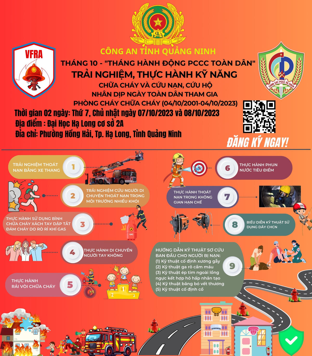Đến nay đã có hơn 1.500 người dân, học sinh, sinh viên trên địa bàn tỉnh đăng ký tham gia chương trình. Người dân có thể quét mã QR Code để đăng ký tham gia chương trình trong 2 ngày từ 7-8/10.