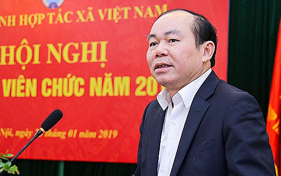 Ông Nguyễn Ngọc Bảo, Chủ tịch Liên minh Hợp tác xã Việt Nam. Ảnh: VCA.