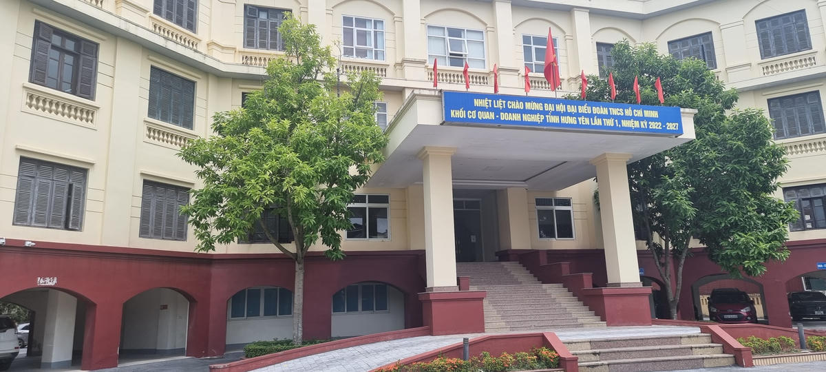Trụ sở Sở Kế hoạch và Đầu tư Hưng Yên. Ảnh: Hà An.