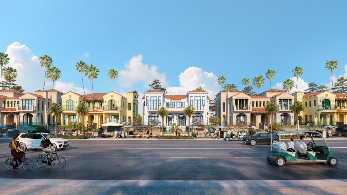 Shop Villa Golf có vị trí hoàn hảo khi nằm trên trục đường huyết mạch của NovaWorld Phan Thiet.