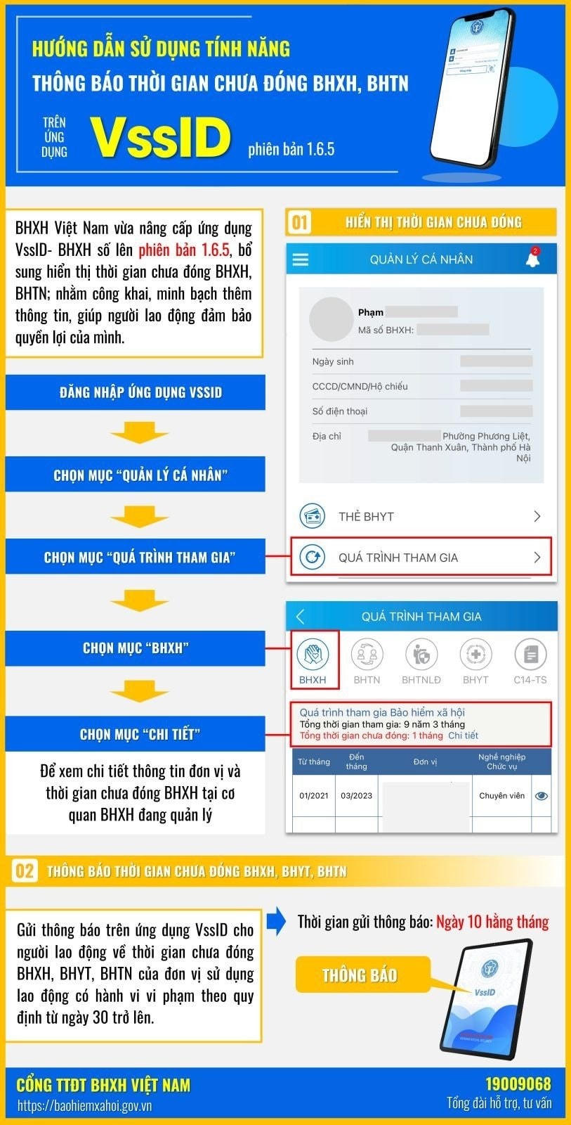 Cách tra cứu trên ứng dụng VssID
