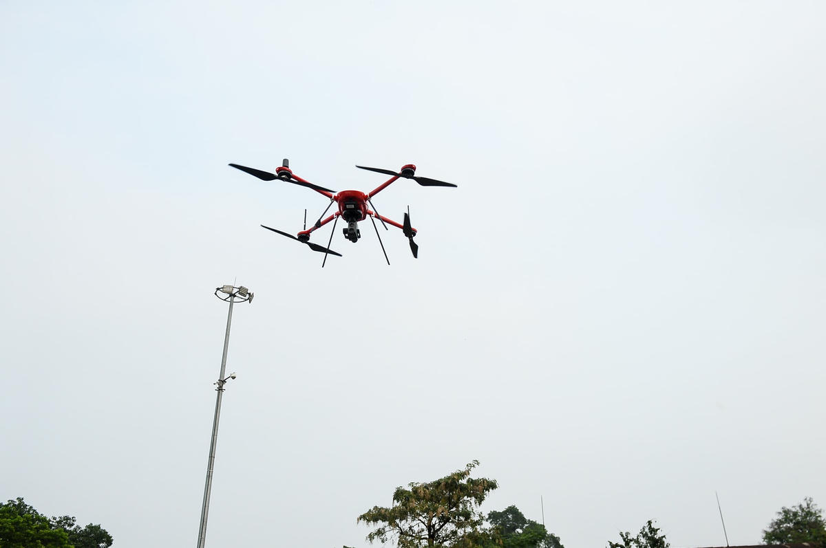 Hà Nội: Diễn tập chữa cháy tại Tổng kho xăng dầu Đức Giang