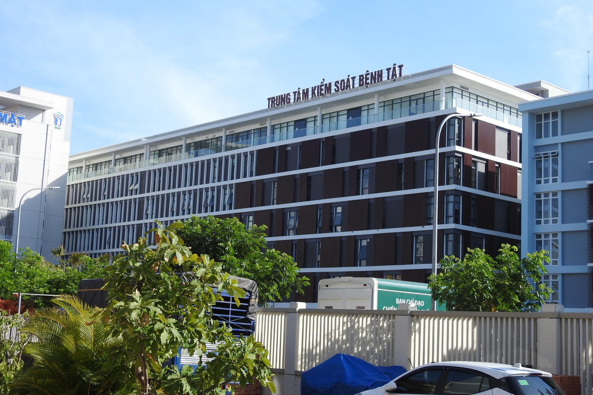 Trụ sở CDC Đà Nẵng. Ảnh Thanh Tùng.