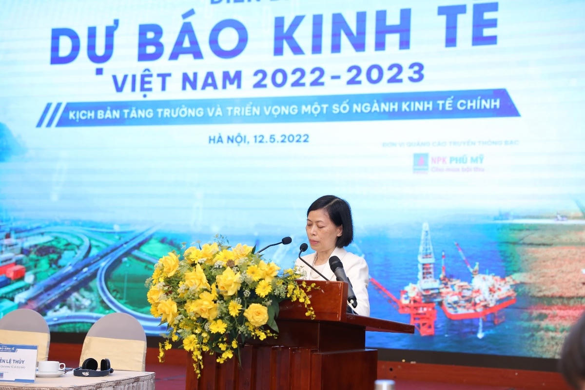 Tổng biên tập Tạp chí Kinh tế và Dự báo – Bà Nguyễn Lệ Thủy.