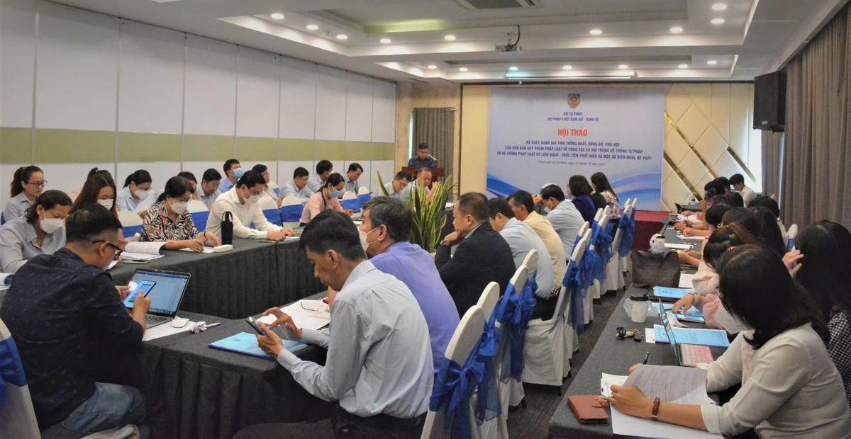 Quang cảnh hội thảo. (Ảnh: Hồng Phúc).