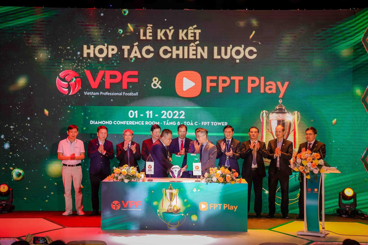 Sự hợp tác giữa VPF và FPT Play mang tính chiến lược.