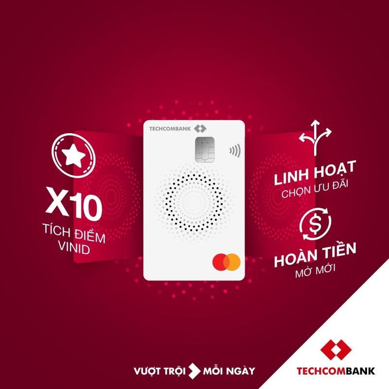 Thẻ Techcombank Spark Card là loại thẻ đa năng có thể điều chỉnh linh hoạt theo nhu cầu của khách hàng ở bất kỳ giai đoạn nào trong cuộc sống.