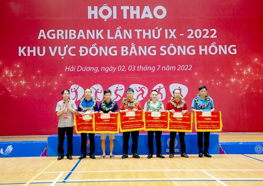 Bế mạc Hội thao Agribank lần thứ 9 năm 2022 - Khu vực Đồng bằng sông Hồng