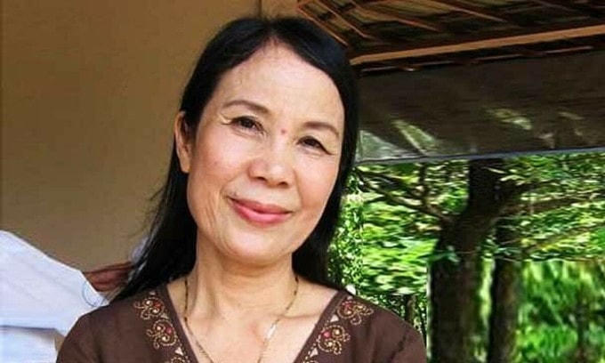 Nhà thơ Lâm Thị Mỹ Dạ.