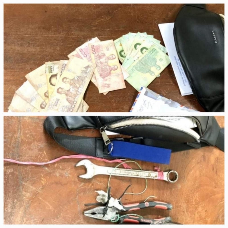 Số ngoại tệ mà Mạnh đã trộm được.