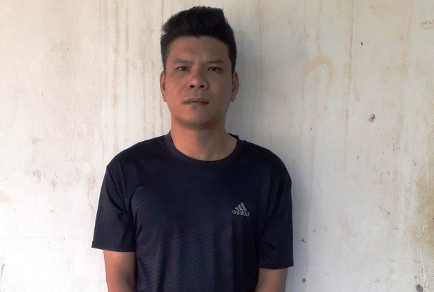 Nghi can Vương Trung Tá. Ảnh: Công an cung cấp.