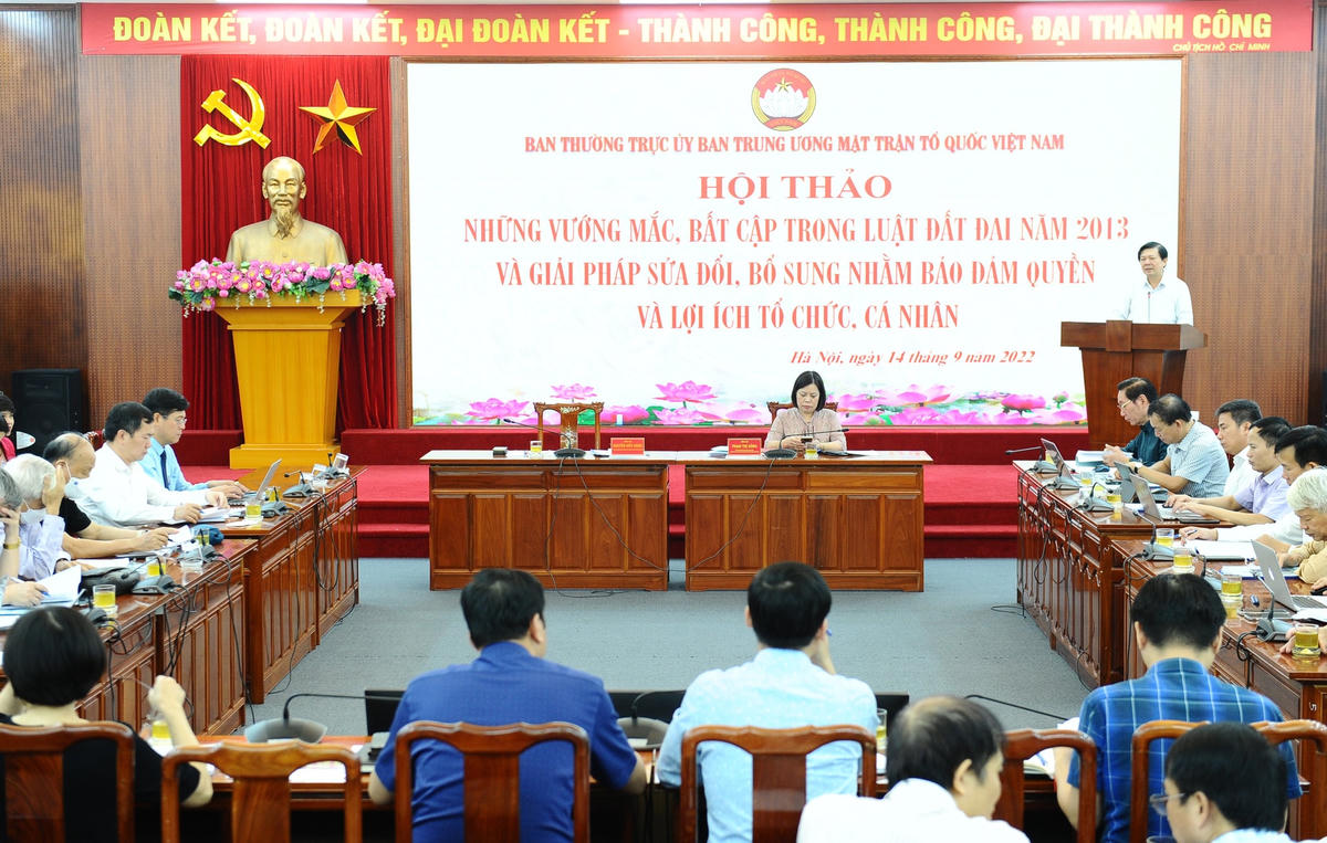 Quang cảnh Hội thảo.