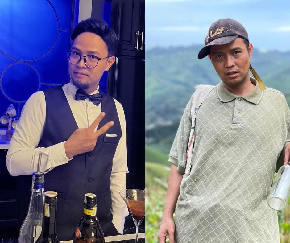 Thái Sơn xuất hiện trên sóng giờ vàng với 2 tạo hình trái ngược. 
