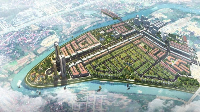 Phối cảnh dự án xây dựng Khu đô thị mới Mai Pha.