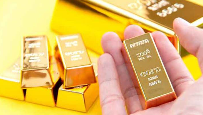 Giá vàng giảm mạnh tại nhiều thương hiệu. Ảnh minh họa