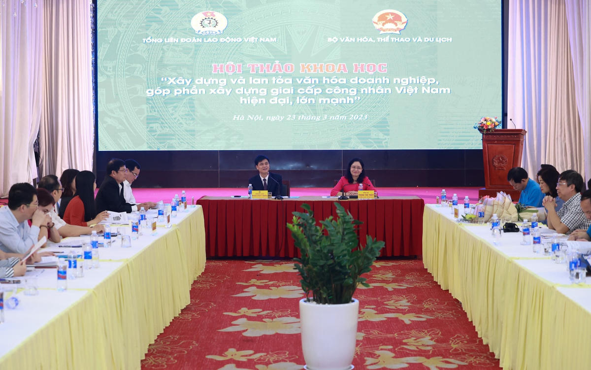 Quang cảnh hội thảo.