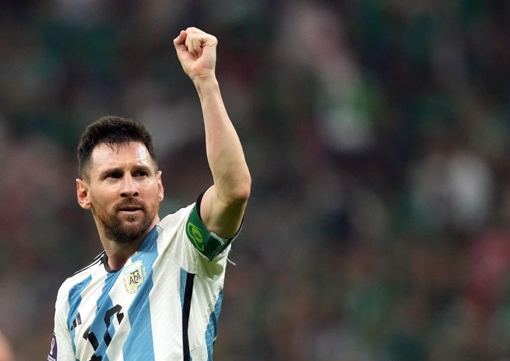 Messi là niềm cảm hứng cho cả Enzo và các cầu thủ khác. Ảnh: Getty