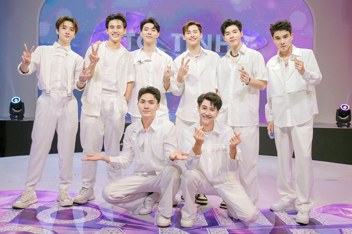 Dàn "bạch mã hoàng tử" của Tỏ tình hoàn mỹ. Ảnh: Perfect Universe.