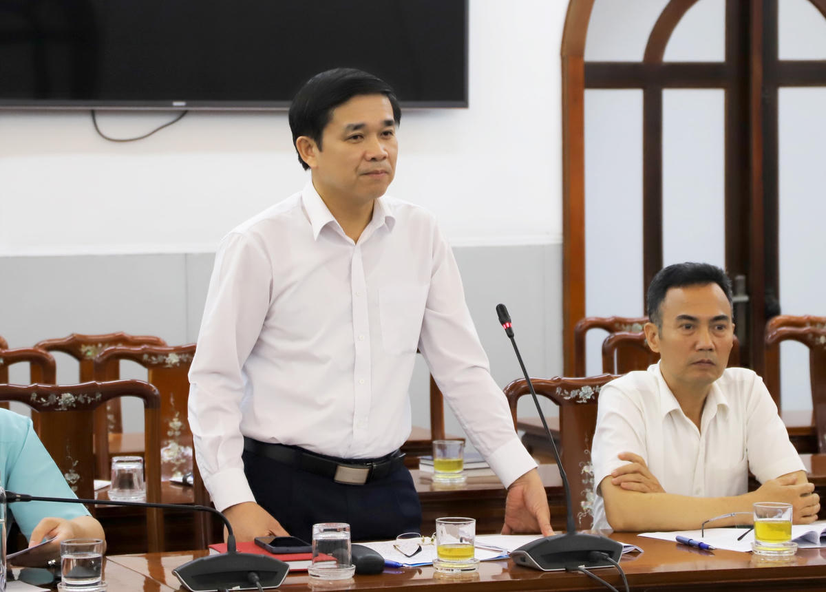Ông Lê Đức Kỳ, Phó Chủ tịch Thường trực Ủy ban MTTQ tỉnh Bắc Ninh phát biểu.