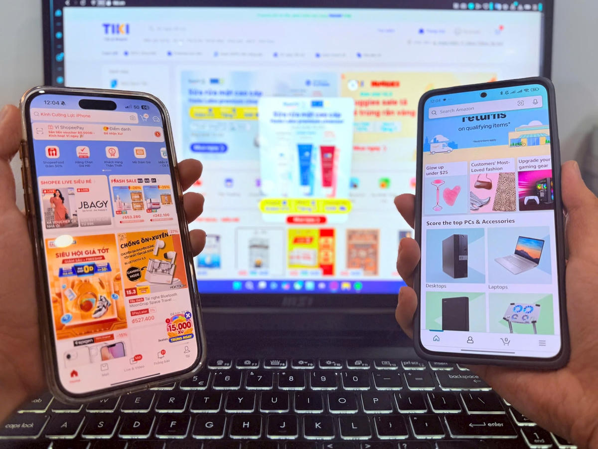 Chính sách của các sàn thương mại điện tử liên tục thay đổi khiến nhiều chủ shop kiếm tiền không còn dễ dàng như trước. Ảnh: TB.