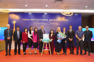  Trường Đại học VinUni chính thức nhận Dấu Chất lượng FIBAA từ Ủy ban Kiểm định và Chứng nhận FIBAA.