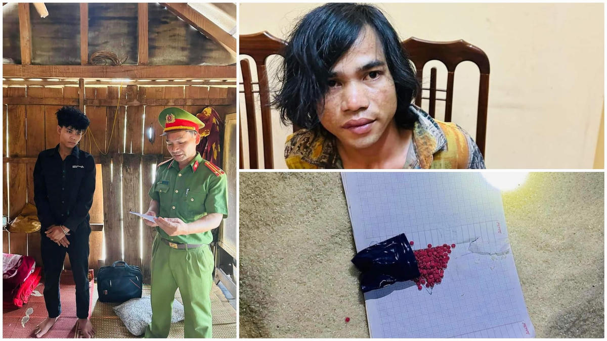 Triệt phá điểm phức tạp về ma túy tại xã Lìa. Ảnh: CAHH.